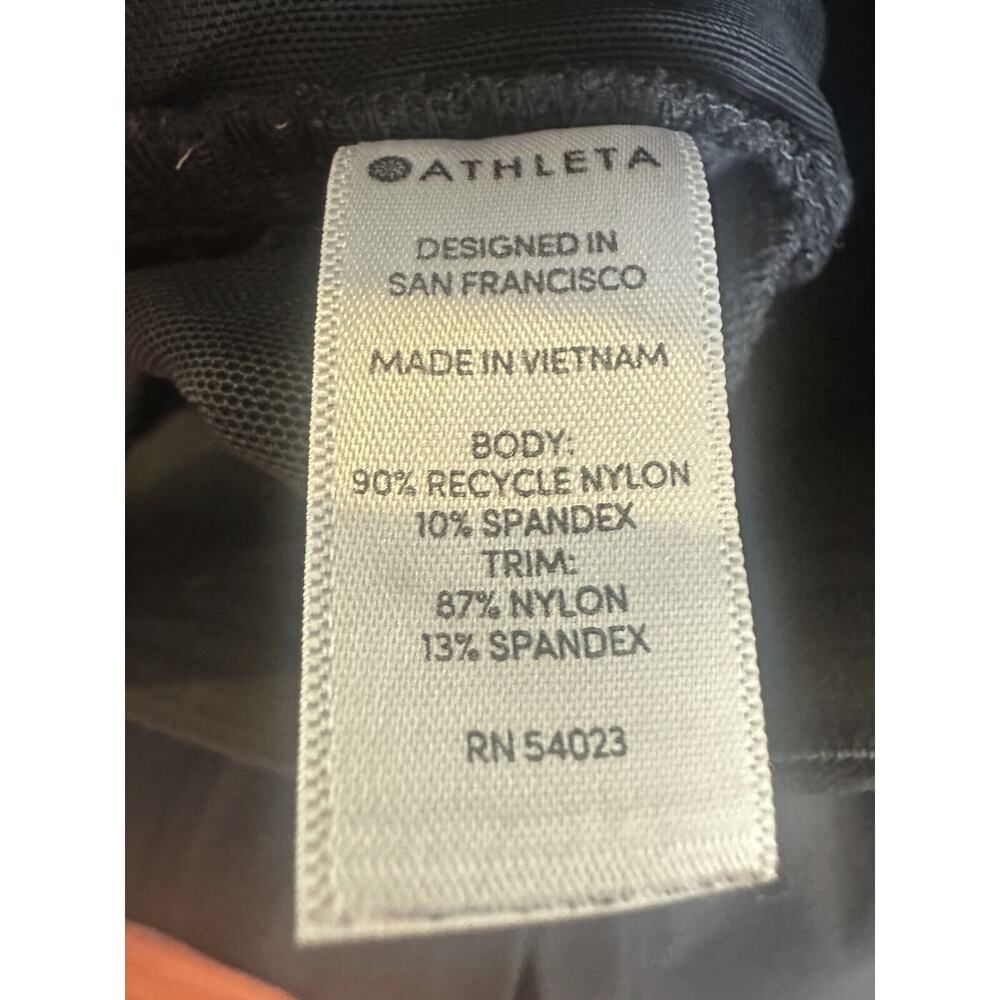 Athleta Wander Stash Skinny Pants Black Nylon Stretch Slim Fit Women's Size 4 - Picture 8 of 12